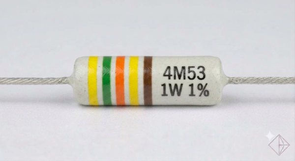 Résistances 1W 1% - 4M53