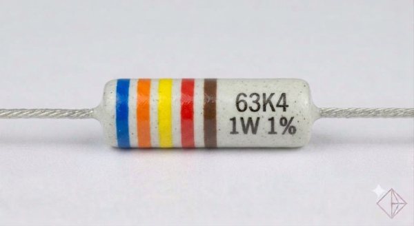 Résistances 1W 1% - 63K4