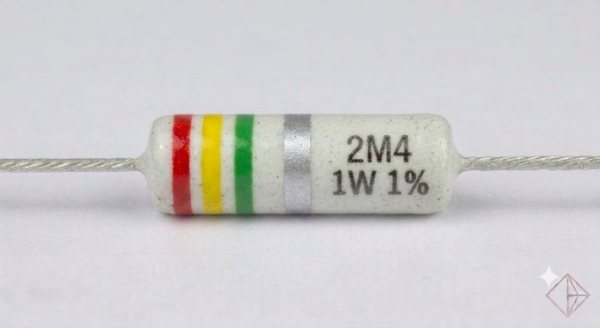 Résistances 1W 1% - 2M4
