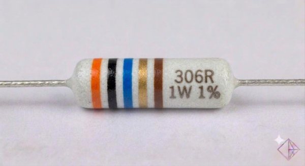Résistances 1W 1% - 306R
