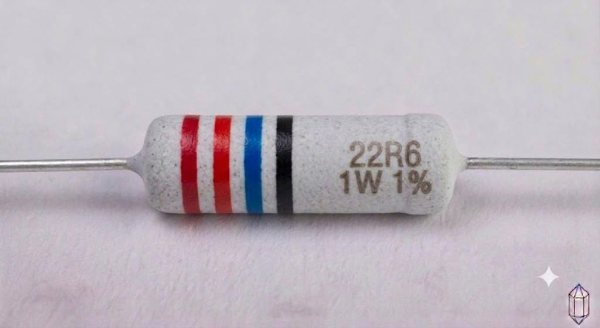 Résistances 1W 1% - 22R6