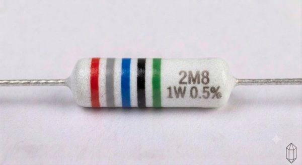 Résistances 1W 0.5% - 2M8
