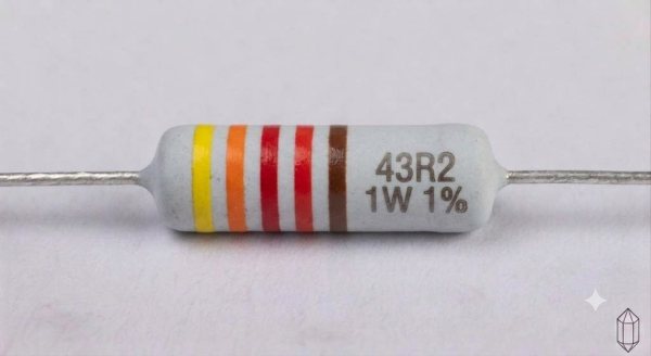 Résistances 1W 1% - 43R2