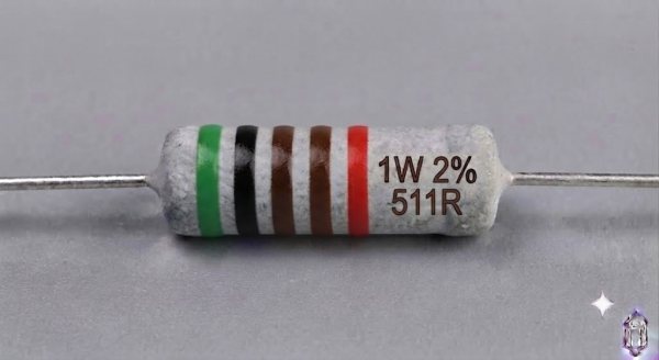 Résistances 1W 2% - 511R