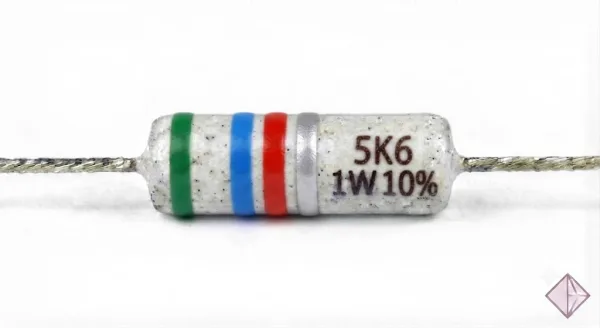Résistances 1W 10% - 5K6