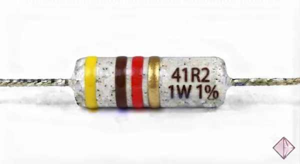Résistances 1W 1% - 41R2