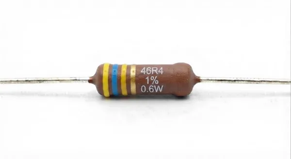 Résistances 0207 ( 0.6W ) 1% - 46R4