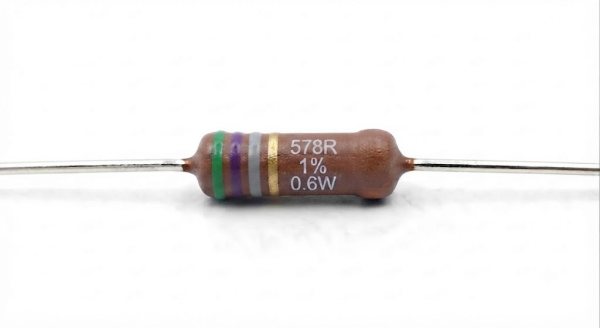 Résistances 0207 ( 0.6W ) 1% - 578R
