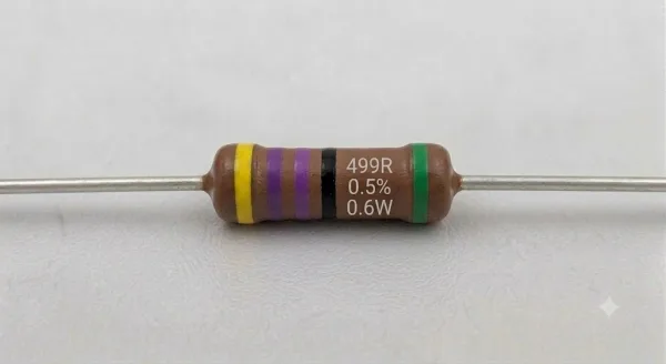 Résistances 0207 ( 0.6W ) 0,5% - 499R