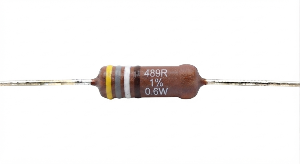 Résistances 0207 ( 0.6W ) 1% - 489R
