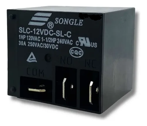 Relais de puissance SONGLE, SLI-12VDC-SL-C 30A