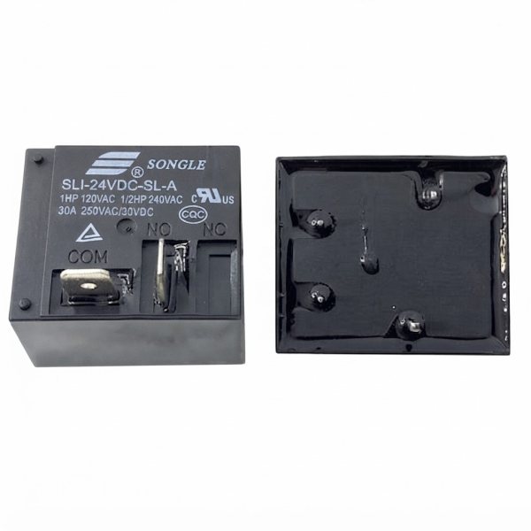 Relais de puissance SONGLE, SLI-24VDC-SL-A 30A