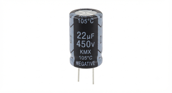 مكثف كيميائي من الألومنيوم 22uF 450V