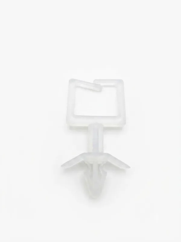 Clips de câble en plastique à tête carrée