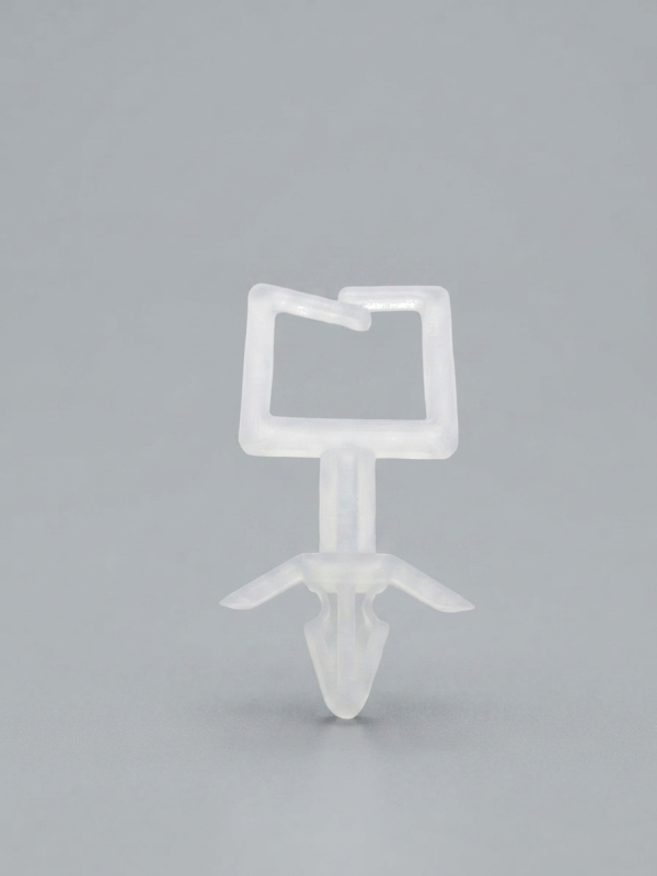 Clips de câble en plastique à tête carrée