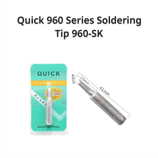 Pane fer à souder tête inclinée - QUICK BEC 960 SK