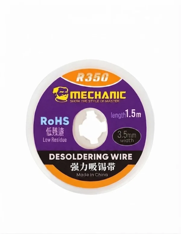 Tresse a dessouder MECANIC R-350 3.5mm X 1,5m