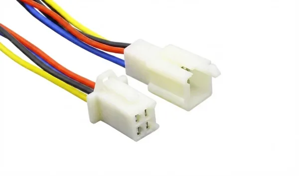 Connecteur mâle / femelle 2.8mm 4 Pin avec câble