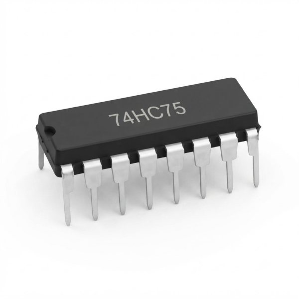 Circuit intégré quadruple verrou bistable transparent de type D, 74HC75