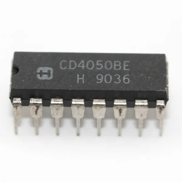 Circuit intégré CD4050BE , 6 tampons non-inverseurs , DIP-16
