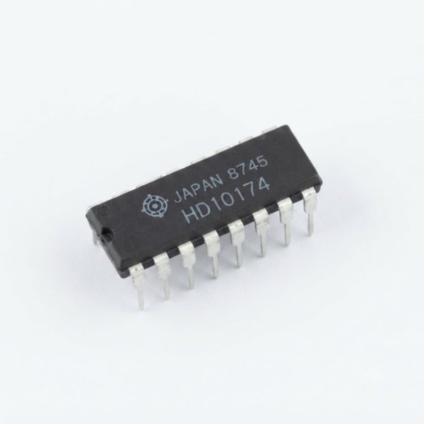 HD10174 Integrated Circuit, 4-Input Digital Multiplexer, DIP-16