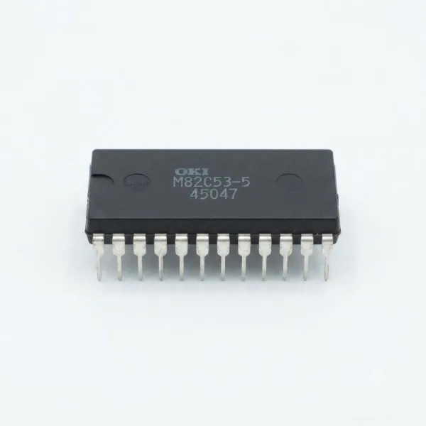 Circuit intégré M82C53-5, compteur/temporisateur d'intervalles programmable CMOS , DIP-24