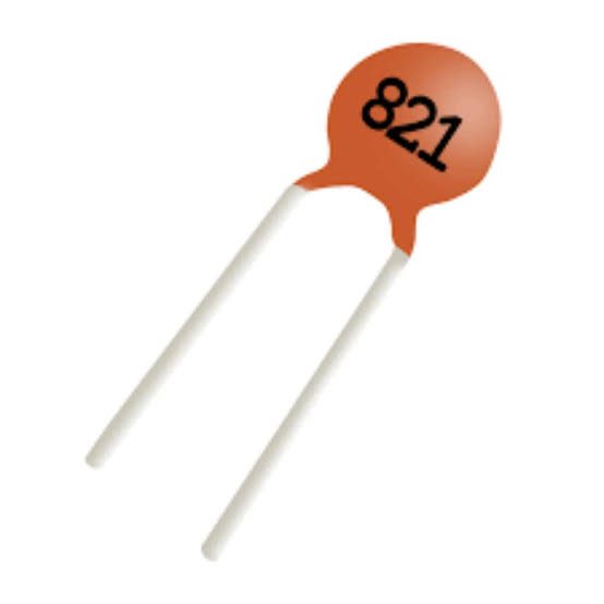 Condensateur Céramique 820pF (821) 25V