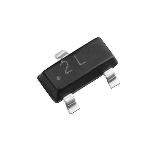 PNP Bipolar Transistor, T5401-2L SOT-23 SMD (150V/ 600mA)