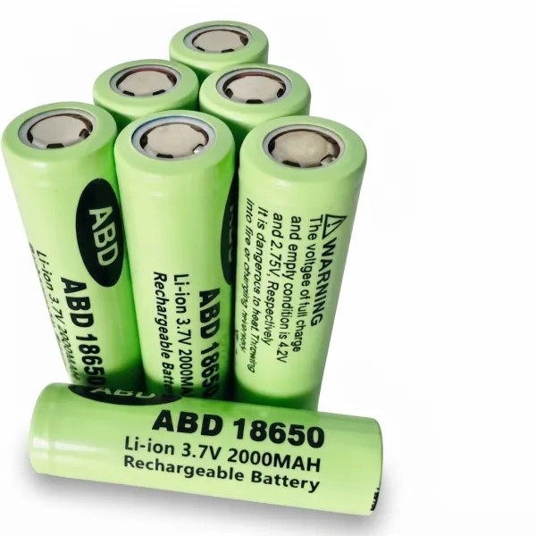 Batterie rechargeable ABD 18650 Li-ion 3.7V 2000mAh