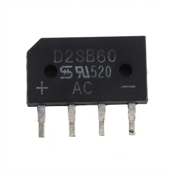 Pont de diode redresseur Monophasé , D2SB60 passive 2A 600V