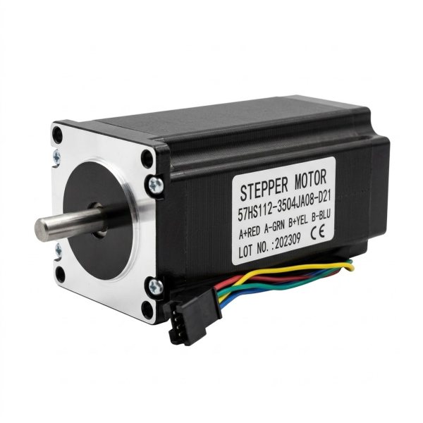 Moteur pas à pas hybride bipolaire NEMA 23 , 57HS112-3504JA08-D21