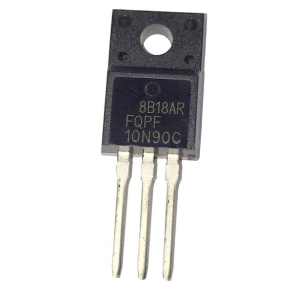 MOSFET N-Channel FQPF10N90, 900 V 10A