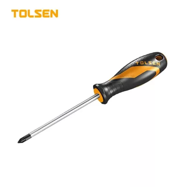 Tournevis cruciforme PH0x75mm TOLSEN 20006