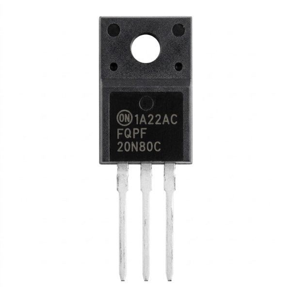 Transistor MOSFET N-channel Fairchild, FQPF20N80C 20A 800V TO-220F HT
