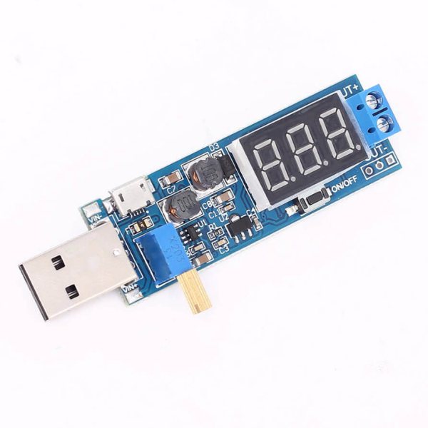 Module régulateur de tension buck-boost USB, convertisseur DC 3,5-12V vers DC 1,2-24V, module d'alimentation réglable