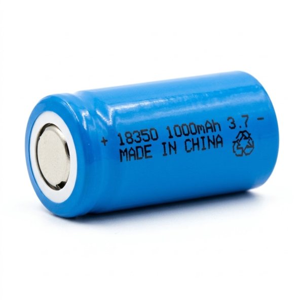 Batterie lithium-ion Rechargeable18350 3.7v 1000mAh