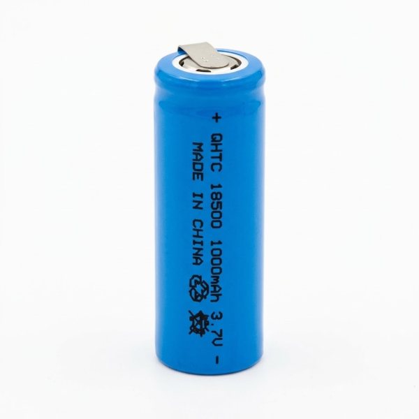 Batterie lithium-ion Rechargeable18500 3.7v 1000mAh