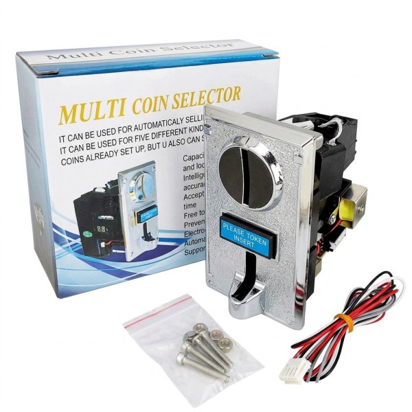 Monnayeur arcade 616 : sélecteur électronique multi-monnaies