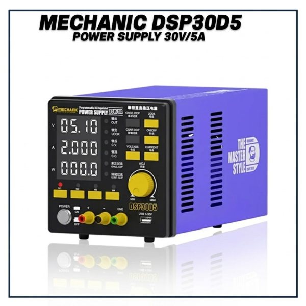 alimentation CC régulée et programmable Mechanic DSP30D5
