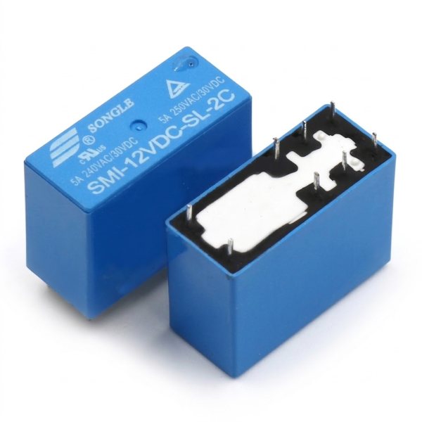 Relais de puissance SMI-12VDC-SL-2C 12V 5A Ningbo Songle Relay