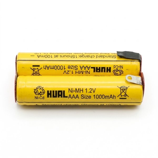 Batteries Ni MH AAA Rechargeables 2.4v 1000mAH