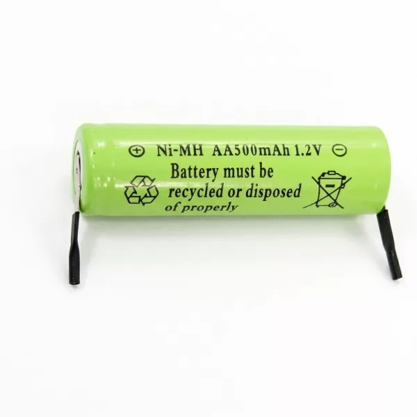 Batteries Ni MH AA Rechargeables 1.2v 500mAH
