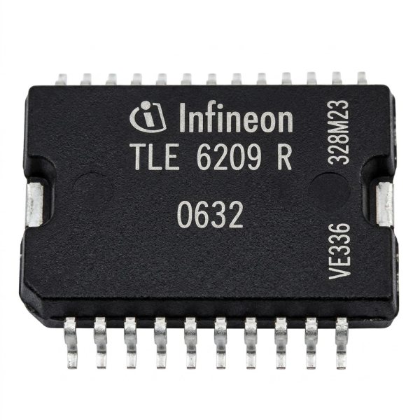 circuit intégré de puissance de type Pont en H (H-Bridge) de 7 A pour ECU automobile , TLE6209R PG-DSO-20
