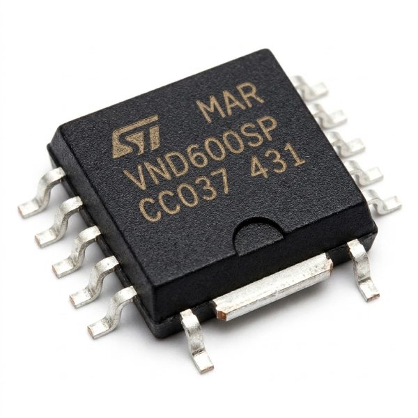 Circuit intégré de commutateur d'alimentation - Alimentation 36V 25A Hi-Side SSR pour ECU automobile , VND600SP SO-10