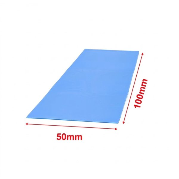 Coussin thermique avec dissipation thermique élevée à 6,0 W/mK , 100mm*50mm*0.5mm