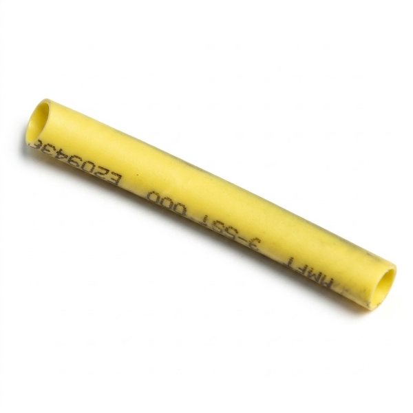 Gaine thermorétractable jaune 3 mm Par Métre , 1KV 125°