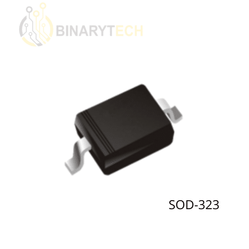 ديود تقويم بحاجز شوتكي Diodes Incorporated، BAT760-7 30V 0.5A SOD-323 SMD