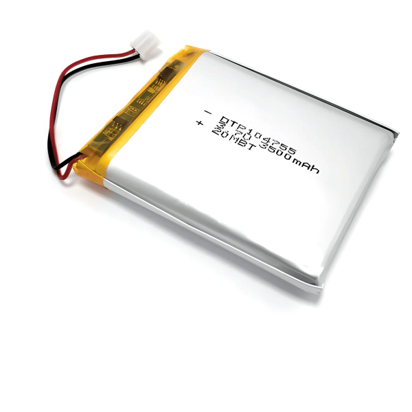 batterie lithium polymère Li-Po, 3.7V 3000mAh 13Wh 50x60mm