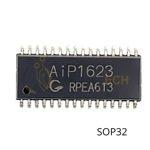 Circuit intégré de commande d'entraînement d'affichage à LED, AID1623 SOP32 Smd