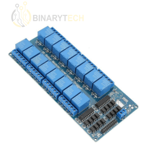 وحدة ريليه 16 قناة 5V بمستوى عال ومنخفض